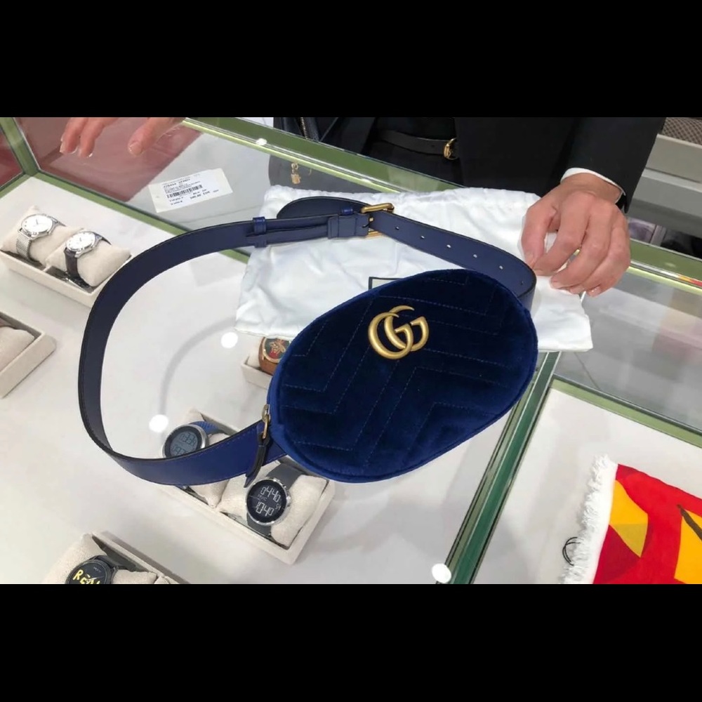 Authentic GUCCI GG Marmont belt bag